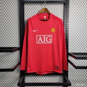 Manchester United 2007/2008 Home Dugi Rukavi