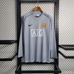 Manchester United 2007/2008 Golmanski Dres Dugi Rukavi