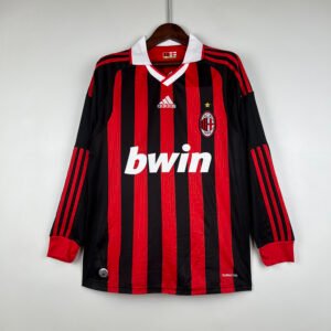 AC Milan 2009/2010 Home Domaći Dres Dugi Rukav