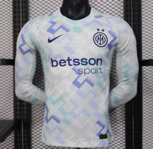 Inter Milan 2025/2026 Away Gostujući Dres Dugi Rukav Player Verzija