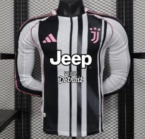 Juventus 2025/2026 Home Domaći Dres Dugi Rukav Player Verzija