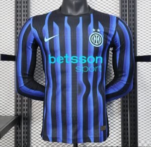 Inter Milan 2025/2026 Home Domaći Dres Dugi Rukav Player Verzija