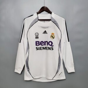 Real Madrid 2006/2007 Home Domaći Dugi Rukav