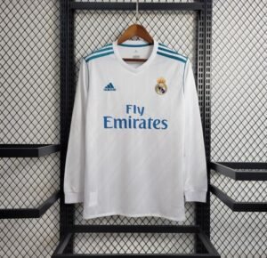 Real Madrid 2017/2018 Home Domaći Dugi Rukav