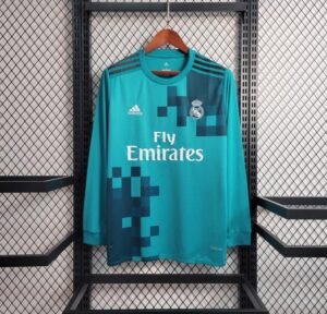 Real Madrid 2017/2018 Away Gostujući Dugi Rukav