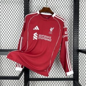 Liverpool 2025/2026 Home Domaći Dugi Rukav