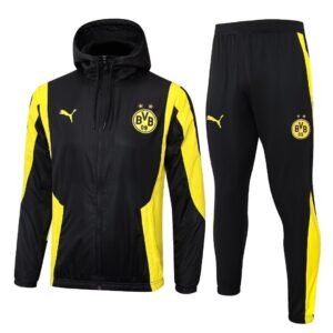Borussia Dortmund Komplet Trenerka Šuškavac Full Zip sa Kapuljačom