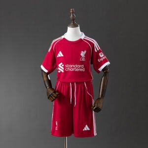 Liverpool 2025/2026 Home Domaći Dječiji Set Dres + Šorc