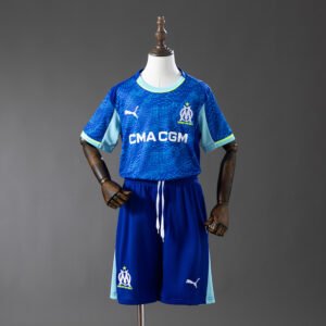 Marseille 2025/2026 Away3 Gostujući Dječiji Set Dres + Šorc