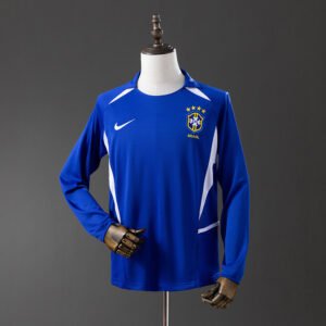 Brazil 2002 Away Gostujući Dugi Rukav