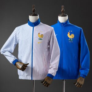 Francuska 2026 Šuškavac Tanka Jakna Vjetrovka sa Dva Lica