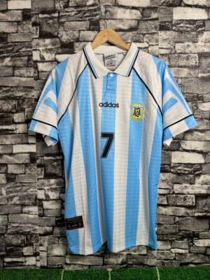Argentina 1996 Home Domaći Dres CANIGGIA "L"