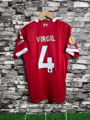 Liverpool 2025/2026 Hom Domaći Dres Player Verzija VIRGIL "M"