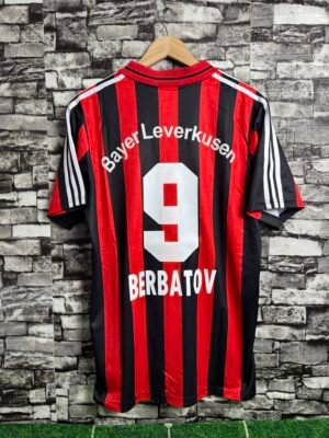 Bayer Leverkusen 2001/2002 Home Domaći Dres BERBATOV "XL"
