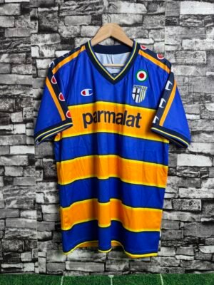 Parma 2001/2002 Home Domaći Dres MUTU "L"