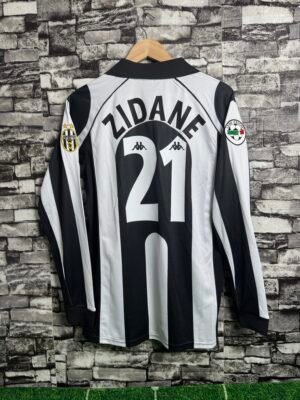 Juventus 1997/1998 Home Domaći Dres Dugi Rukav ZIDANE "M"