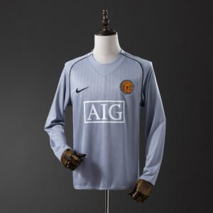 Manchester United 2007/2008 Golmanski Dres Dugi Rukav