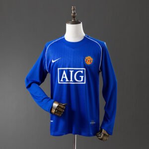 Manchester United 2007/2008 Golmanski Dres Dugi Rukav