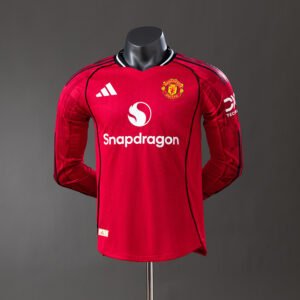 Manchester United 2025/2026 Home Domaći Player Verzija Dugi Rukav