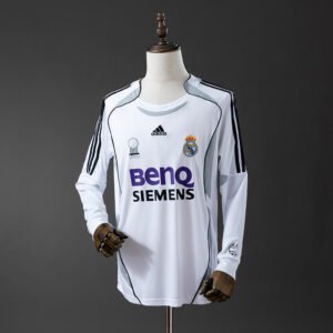 Real Madrid 2006/2007 Home Domaći Dugi Rukav
