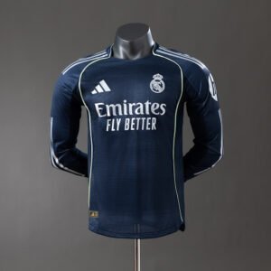 Real Madrid 2025/2026 Away Gostujući Player Verzija Dugi Rukav