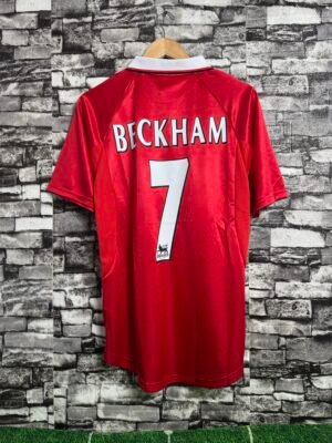Manchester United 1999/2000 Home Domaći Dres BECKHAM "L"