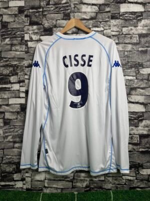 Auxerre 2003/2004 Home Domaći Dres Dugi Rukav CISSE "XL"