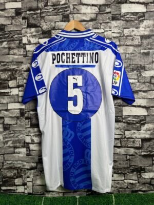 Espanyol 1999/2000 Home Domaći Dres POCHETTINO "XL"