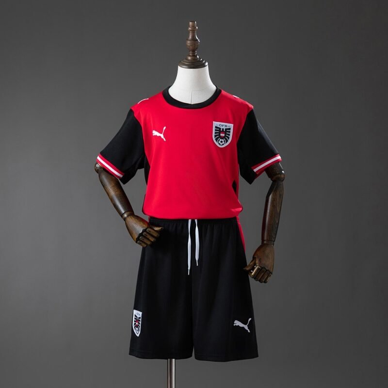 Austrija 2026 Home Domaći Dječiji Set Dres + Šorc