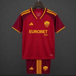 AS Roma 2026/2027 Home Domaći Dječiji Set Dres + Šorc