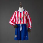 Atletico Madrid 2004/2005 Home Domaći Dječiji Set Dres + Šorc Dugi Rukav