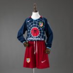 Atletico Madrid 2004/2005 Home Domaći Dječiji Set Dres + Šorc Dugi Rukav