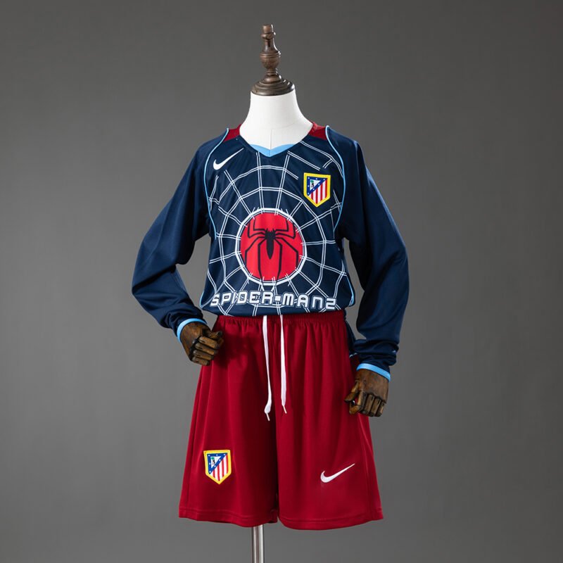 Atletico Madrid 2004/2005 Home Domaći Dječiji Set Dres + Šorc Dugi Rukav